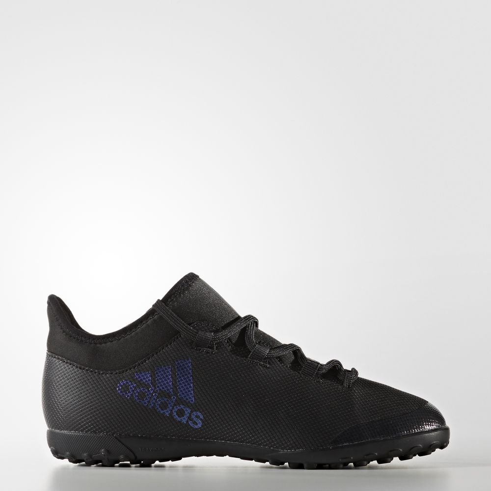 Adidas X Tango 17.3 Turf - ποδοσφαιρικα παπουτσια για αγορια - Μαυρα,Μέγεθος: EU 27 – 39 1/3 (227PEV